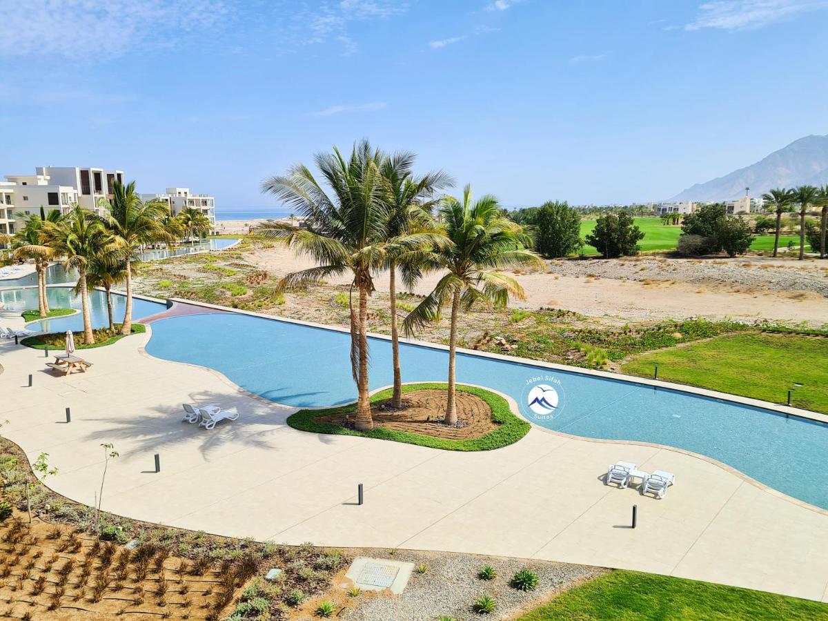 Jebel Sifah Golf Lake Apartments As Sīfah Exterior foto