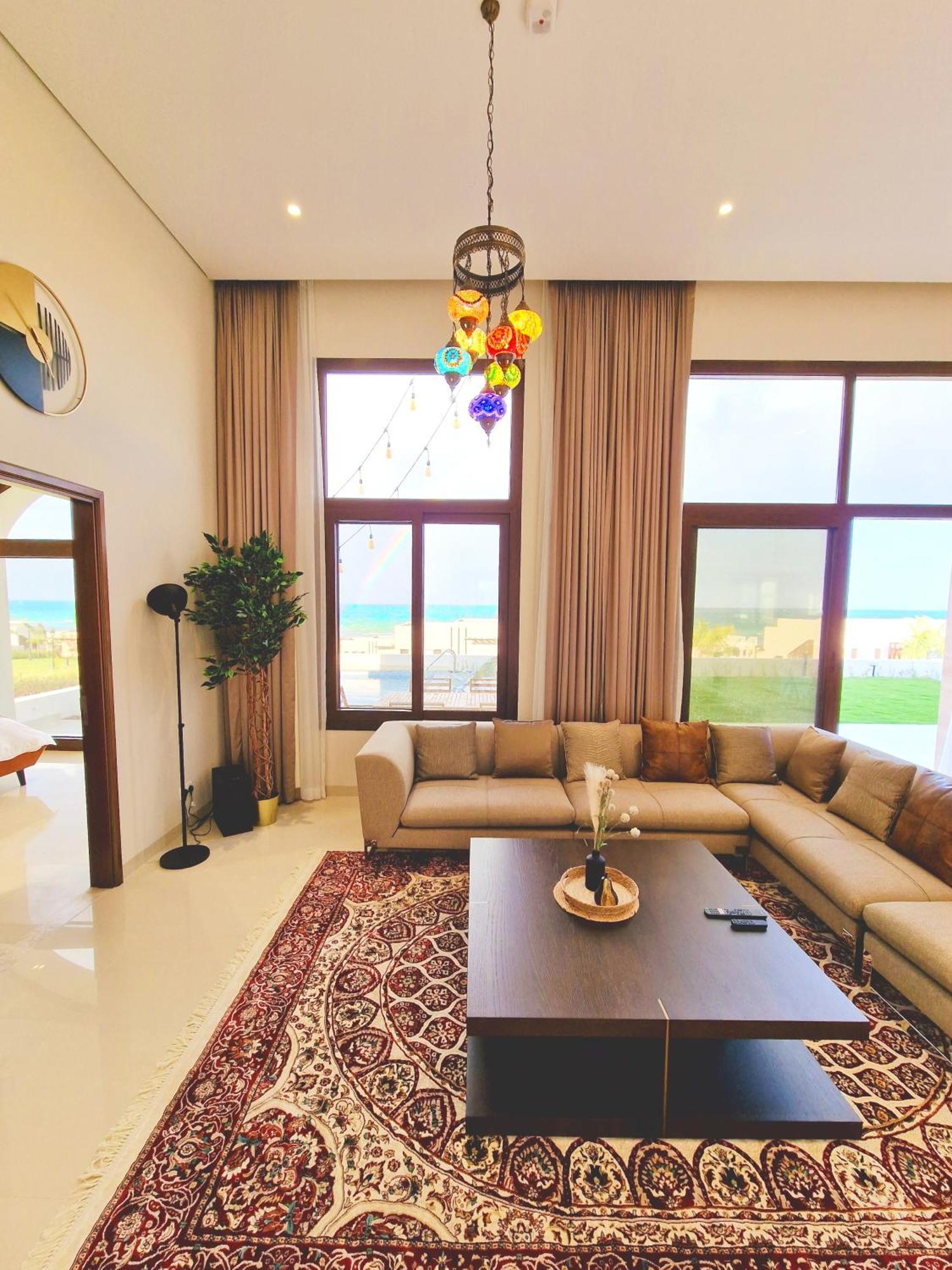 Jebel Sifah Golf Lake Apartments As Sīfah Zimmer foto